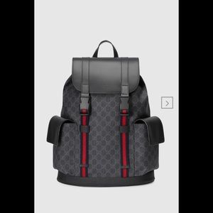 GG Black backpack